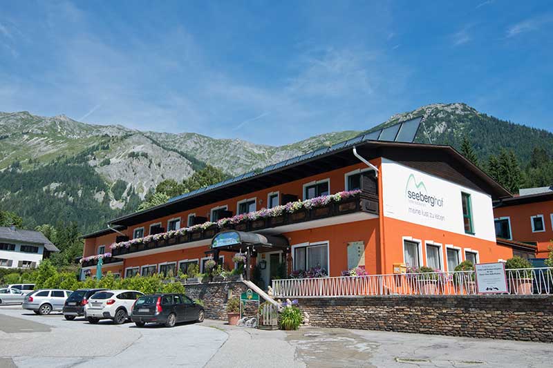 Vom Seeberghof aus hat man einen schönen Blick auf die Berge. Foto: Sandra Püreschitz