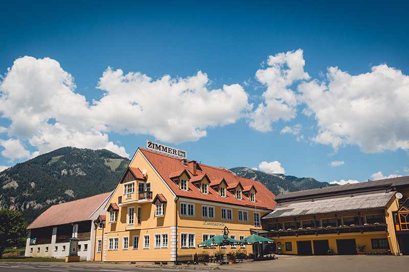 Der Landgasthof Gietl befindet sich mitten in der Steiermark. Foto: nixxipixx